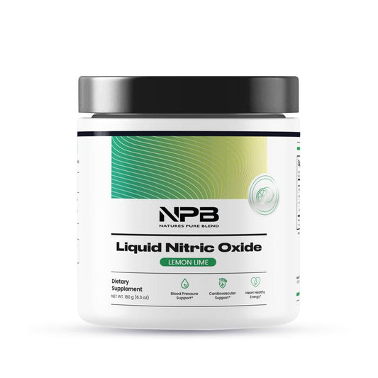 Liquid Nitric Oxide - Supports Blood Pressure, Circulation, Heart Healthy Energy, Supplement Edible, Nitric Oxide Booster, Recovery Support, Amino Acid