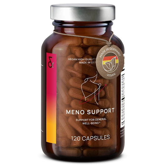 Meno Balance Menopause Support with Wild Yam Root Red Clover Siberian Rhubarb