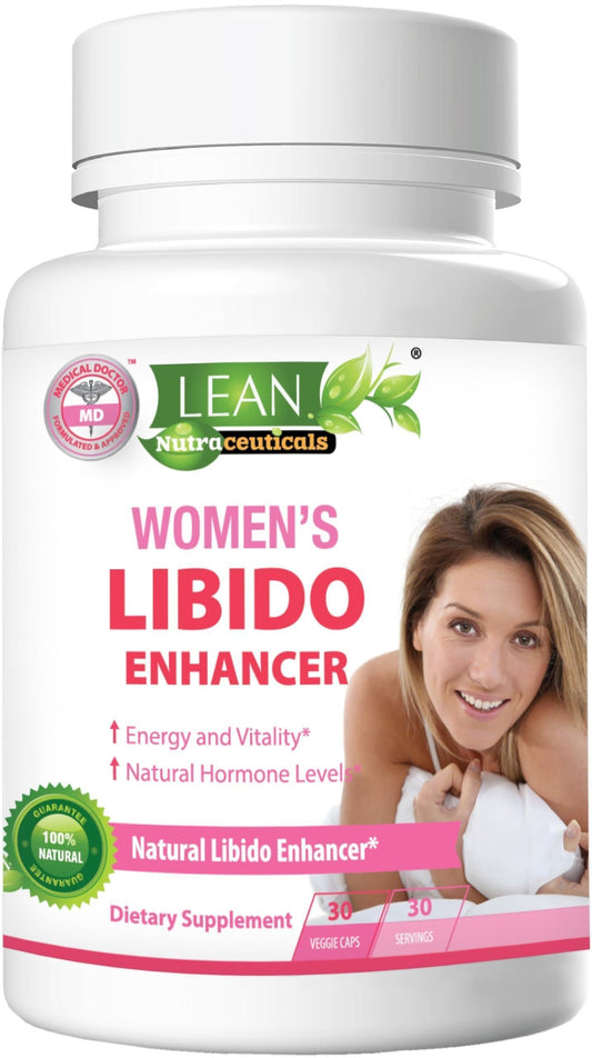 Libido Booster for Women Maca Root Fenugreek Tongkat Ali Horny Goat Weed Female Energy Enhancer Hormone Harmony Balance Mood Support Menopause Panax Ginseng DHEA Boron Supplement Pills 30 Capsules
