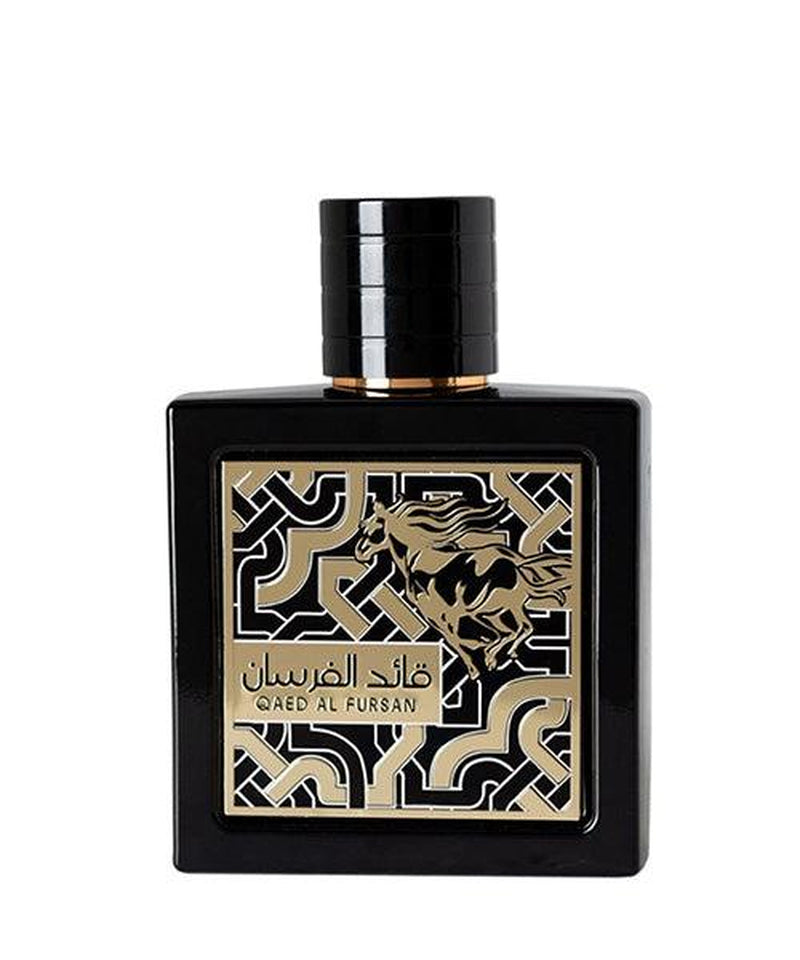 Afnan CLUB De NUIT BLACK + Asad+ Qaed Al Fursan + Khamrah by Lattafa Perfumes 3.4Oz (100ML) - Fragrance Gift Bundle