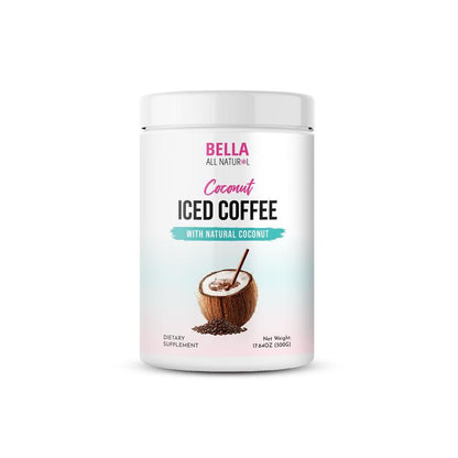 3 Pack Bella All Natural Coconut Iced Coffee - 500G