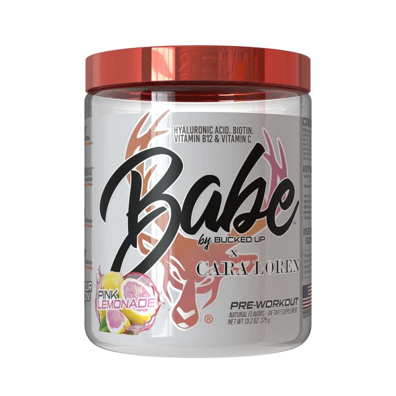 Babe by Bucked up Pre-Workout [30 Servings] Fitness Supplement Healthcare Dietary